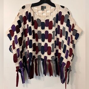 SHANNON PASSERO WEAVE KNIT SHORT SLEEVE TOP ✨